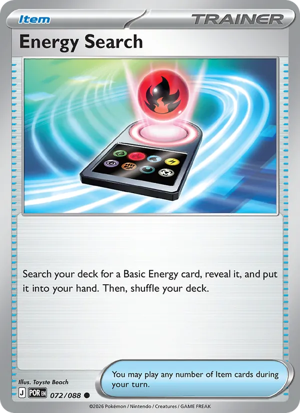 Energy Search 072/88 — Perfect Order