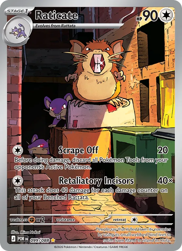 Raticate 099/88 — Perfect Order
