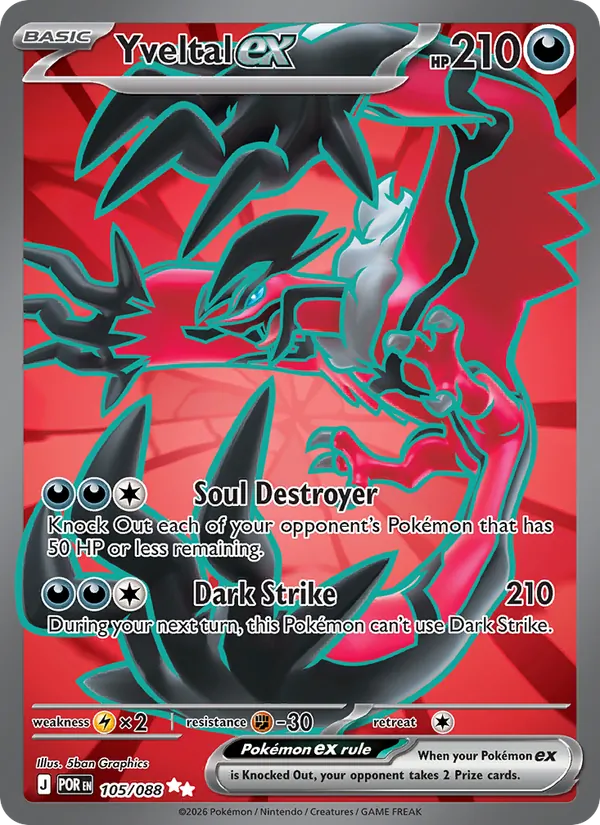 Yveltal ex 105/88 — Perfect Order