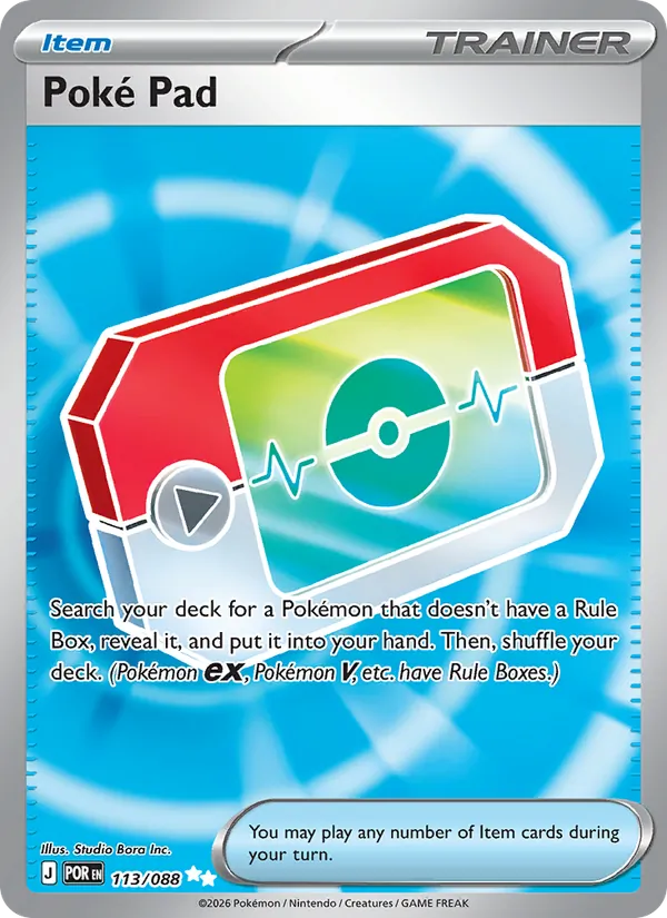 Poké Pad 113/88 — Perfect Order