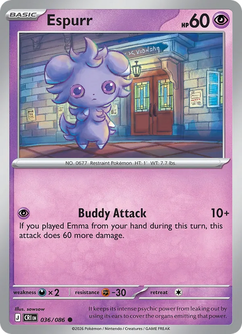 Espurr 036/86 — Chaos Rising