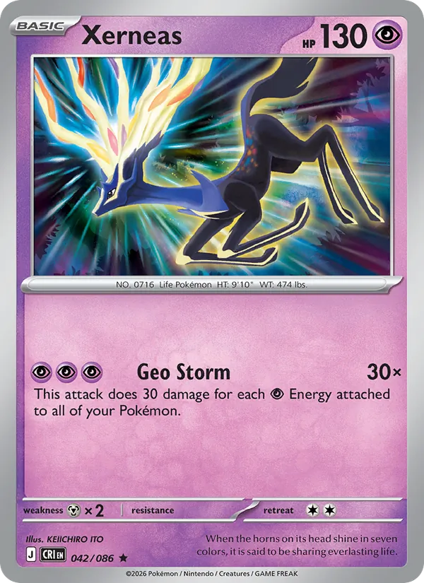 Xerneas 042/86 — Chaos Rising
