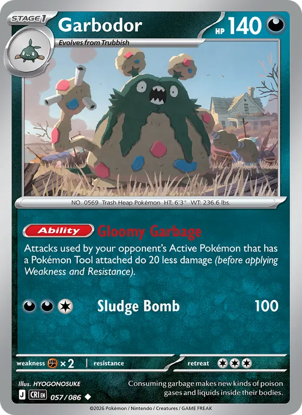 Garbodor 057/86 — Chaos Rising