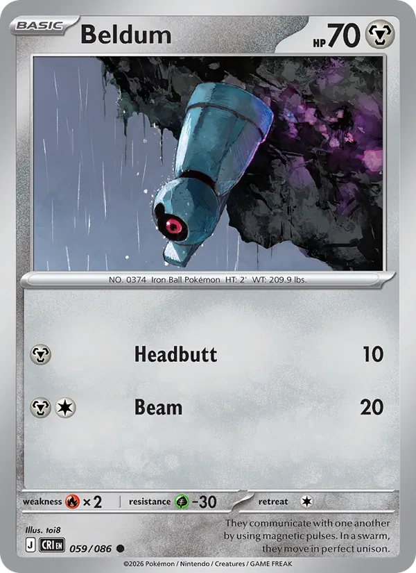 Beldum 059/86 — Chaos Rising