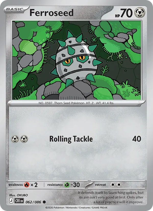 Ferroseed 062/86 — Chaos Rising