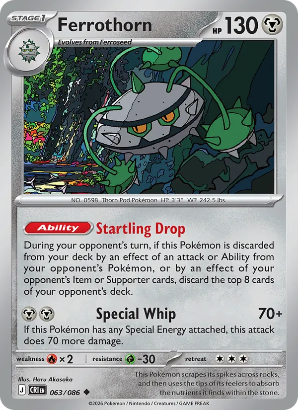Ferrothorn 063/86 — Chaos Rising