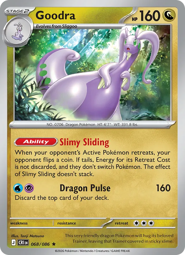 Goodra 068/86 — Chaos Rising