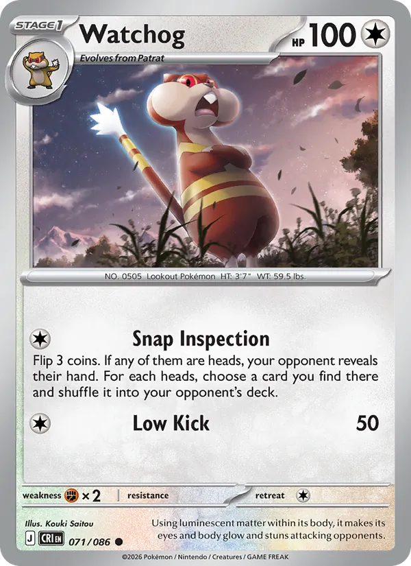 Watchog 071/86 — Chaos Rising
