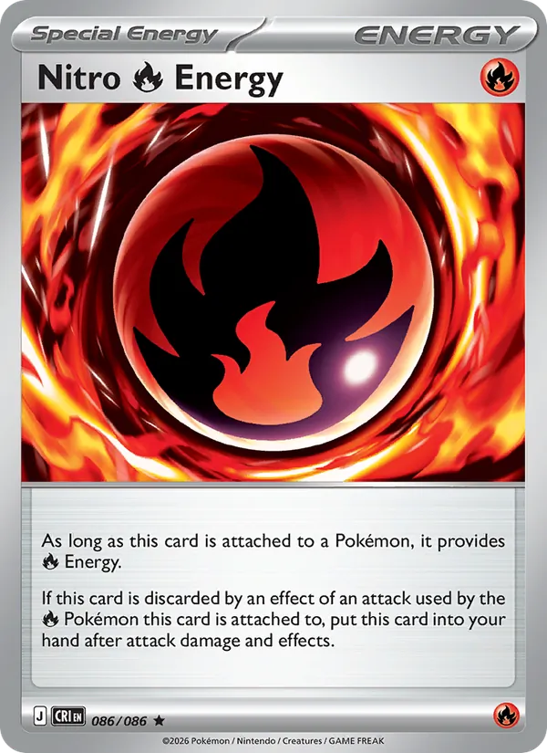 Nitro Fire Energy 086/86 — Chaos Rising