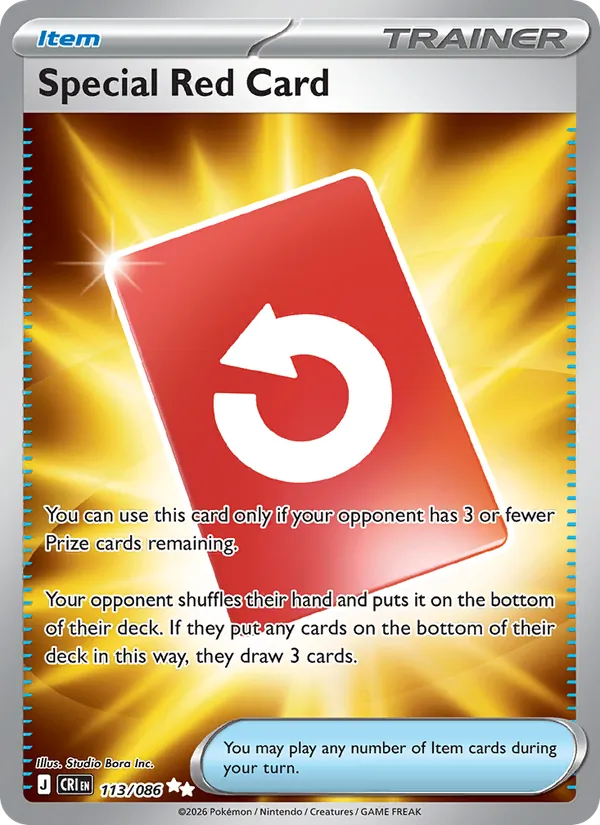 Special Red Card 113/86 — Chaos Rising