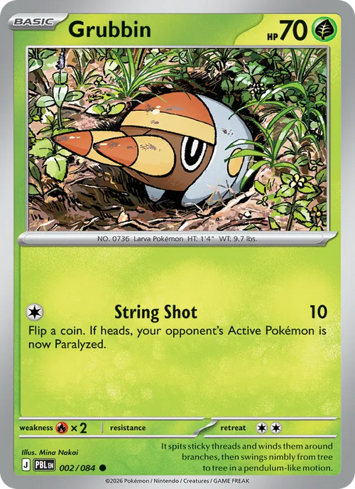 Grubbin 002/84 — Pitch Black