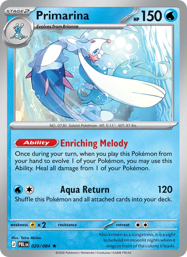 Primarina 020/84 — Pitch Black