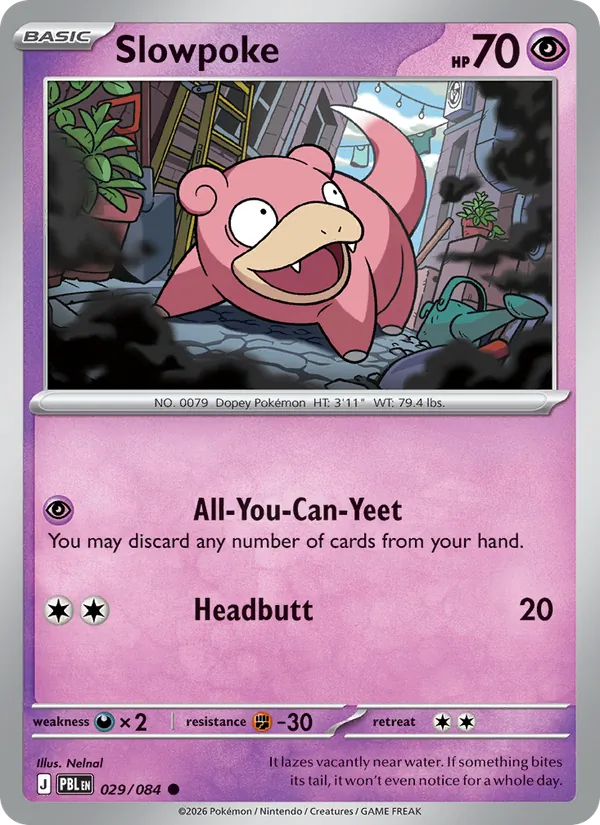 Slowpoke 029/84 — Pitch Black