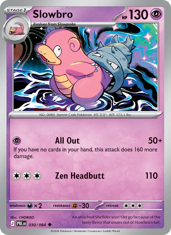 Slowbro 030/84 — Pitch Black