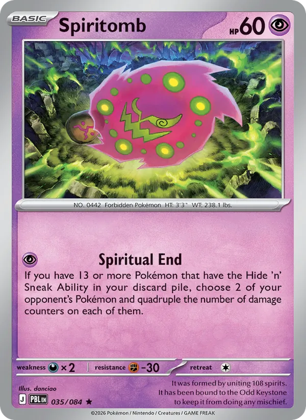 Spiritomb 035/84 — Pitch Black