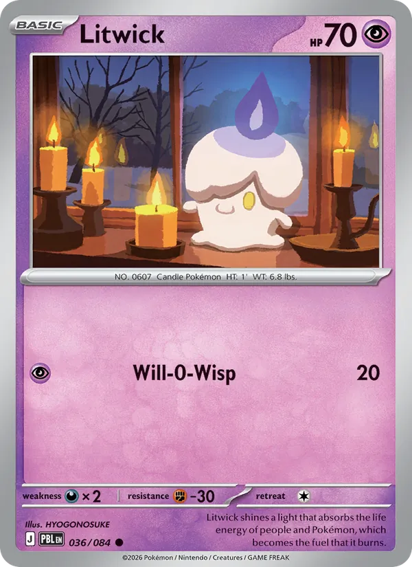 Litwick 036/84 — Pitch Black