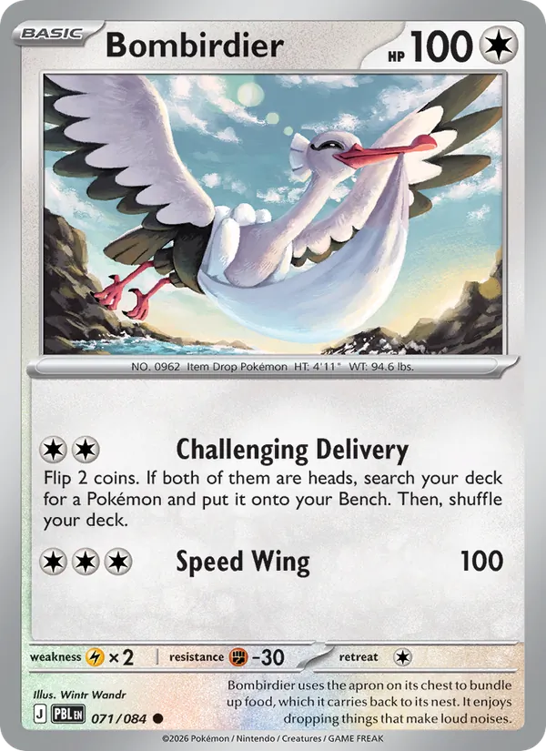 Bombirdier 071/84 — Pitch Black