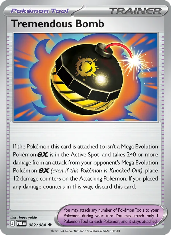 Tremendous Bomb 082/84 — Pitch Black