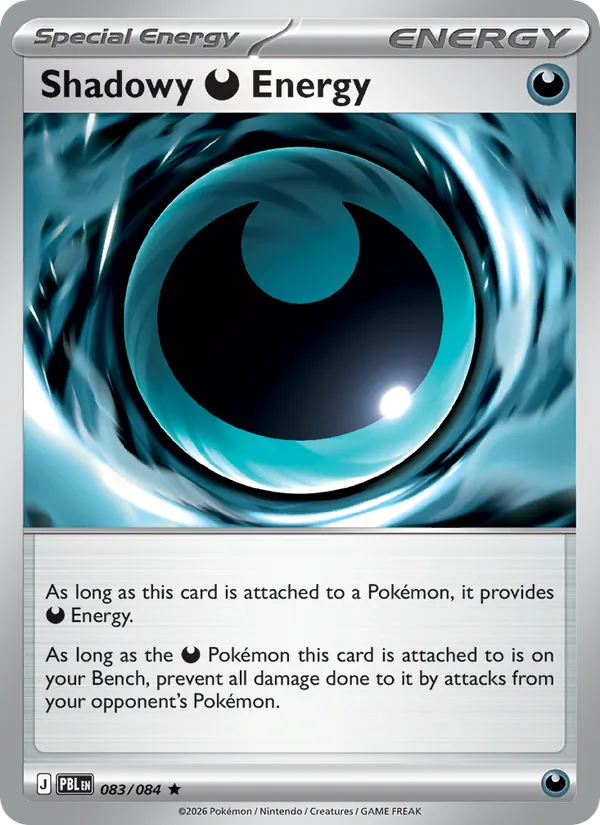 Shadowy Darkness Energy 083/84 — Pitch Black