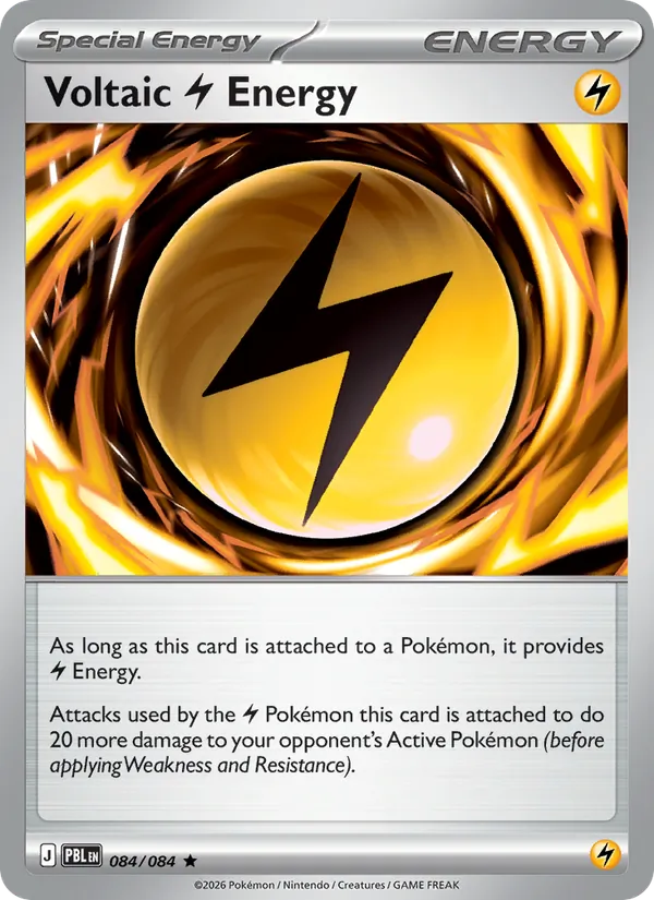 Voltaic Lightning Energy 084/84 — Pitch Black