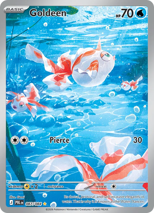 Goldeen 087/84 — Pitch Black