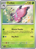Vivillon 010/198 — Scarlet & Violet