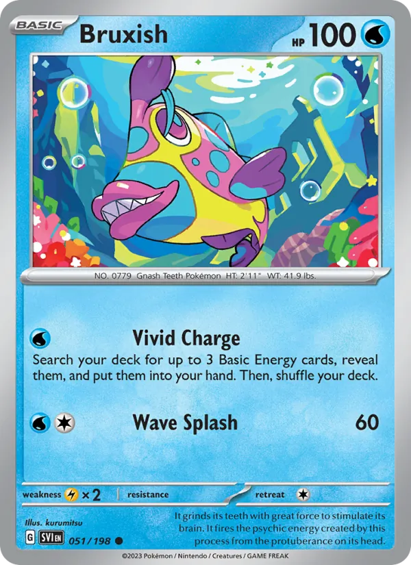 Bruxish 051/198 — Scarlet & Violet
