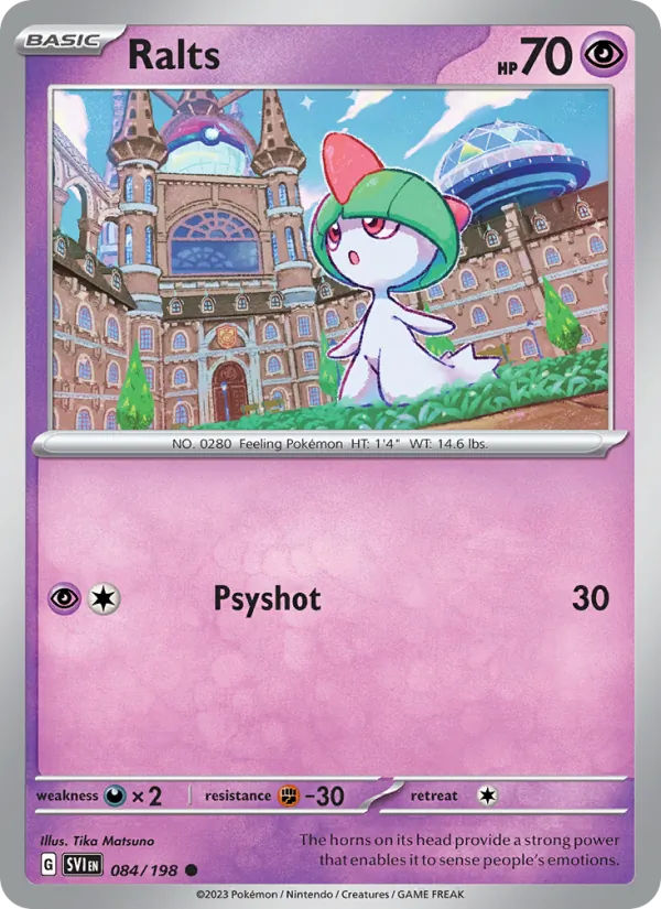 Ralts 084/198 — Scarlet & Violet