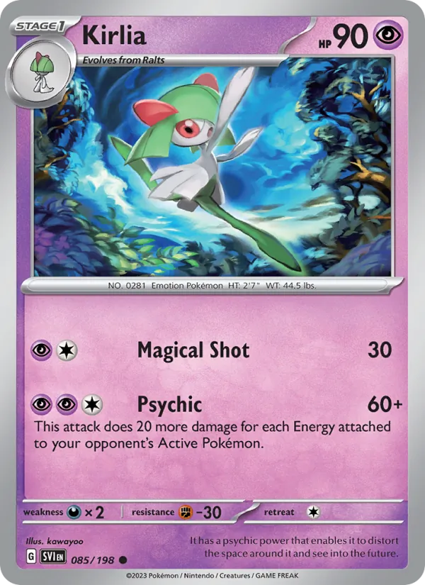 Kirlia 085/198 — Scarlet & Violet