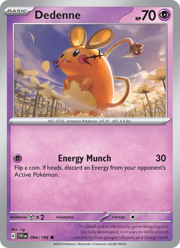 Dedenne 094/198 — Scarlet & Violet