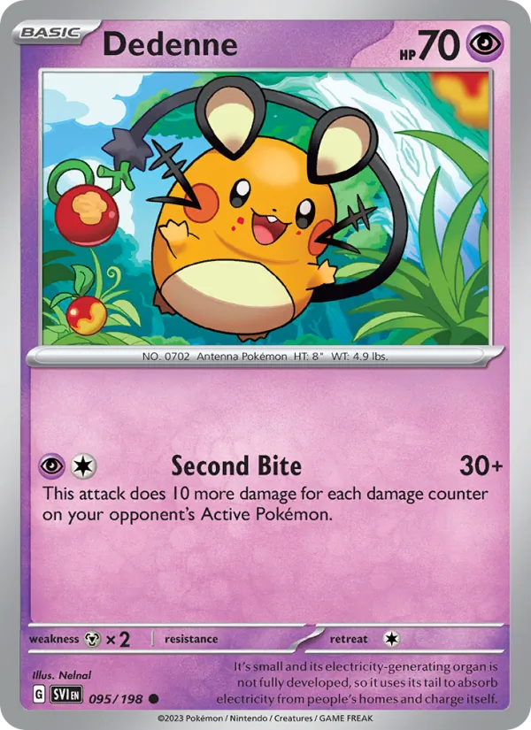 Dedenne 095/198 — Scarlet & Violet