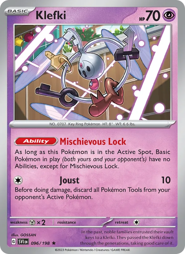 Klefki 096/198 — Scarlet & Violet