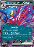 Toxicroak ex 131/198 — Scarlet & Violet