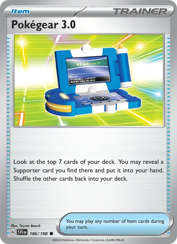 Pokégear 3.0 186/198 — Scarlet & Violet