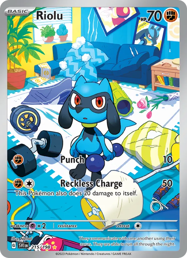 Riolu 215/198 — Scarlet & Violet
