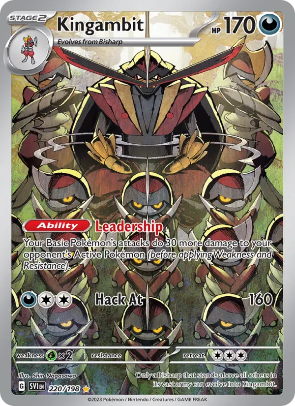 Kingambit 220/198 — Scarlet & Violet