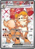 Arcanine ex 224/198 — Scarlet & Violet