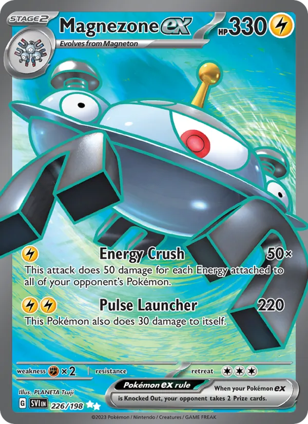 Magnezone ex 226/198 — Scarlet & Violet