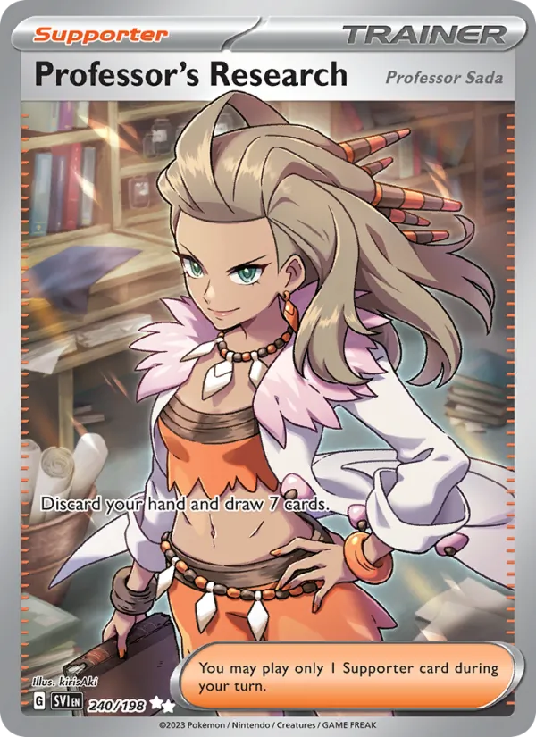 Professor's Research 240/198 — Scarlet & Violet