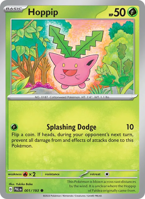 Hoppip 001/193 — Paldea Evolved