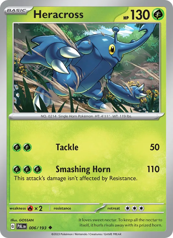 Heracross 006/193 — Paldea Evolved