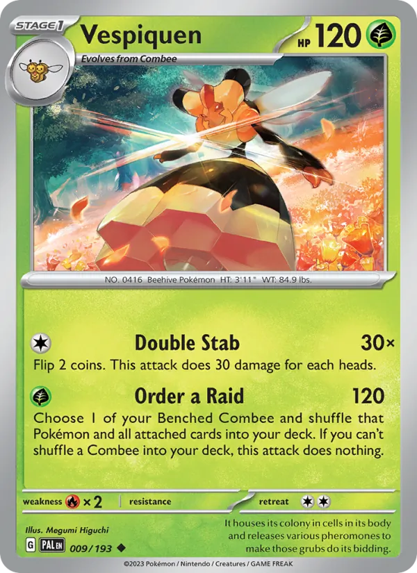 Vespiquen 009/193 — Paldea Evolved