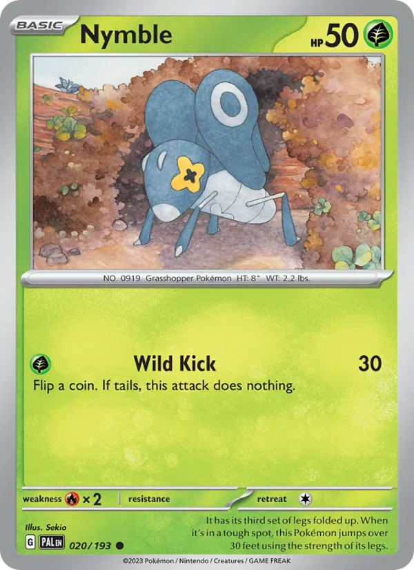 Nymble 020/193 — Paldea Evolved