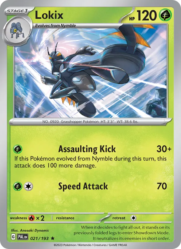 Lokix 021/193 — Paldea Evolved