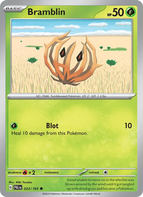 Bramblin 023/193 — Paldea Evolved