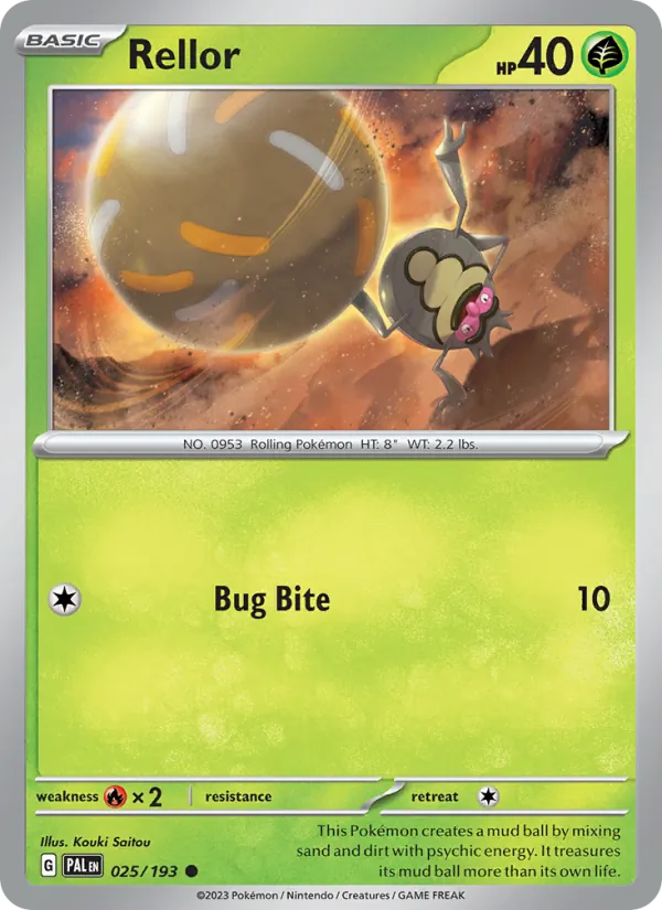 Rellor 025/193 — Paldea Evolved