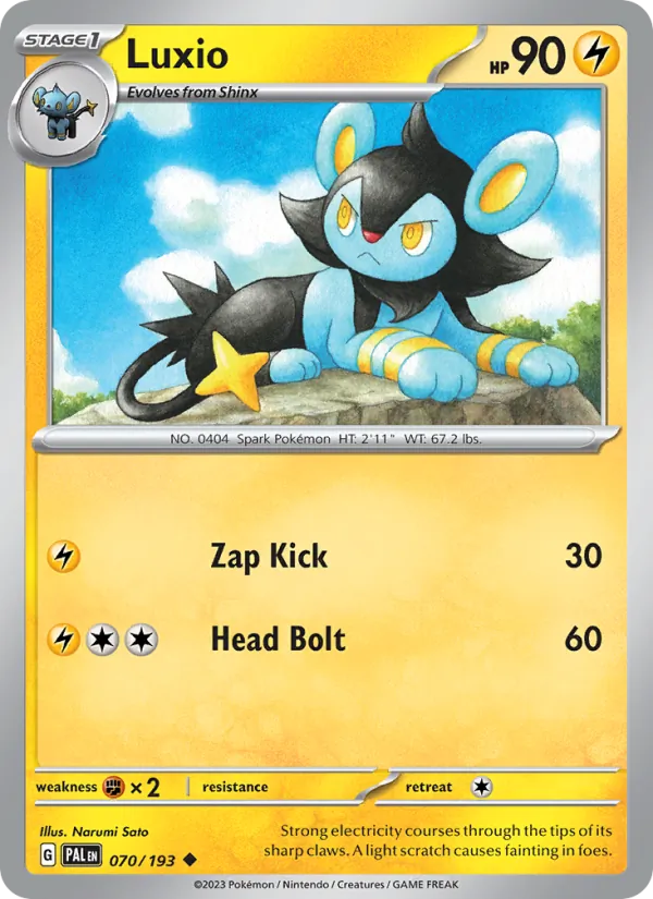 Luxio 070/193 — Paldea Evolved