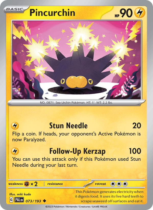 Pincurchin 073/193 — Paldea Evolved