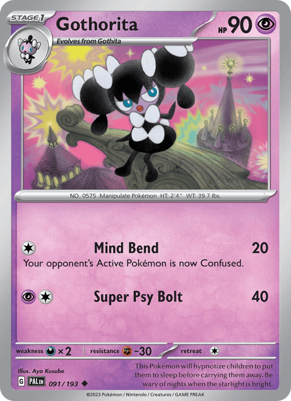 Gothorita 091/193 — Paldea Evolved
