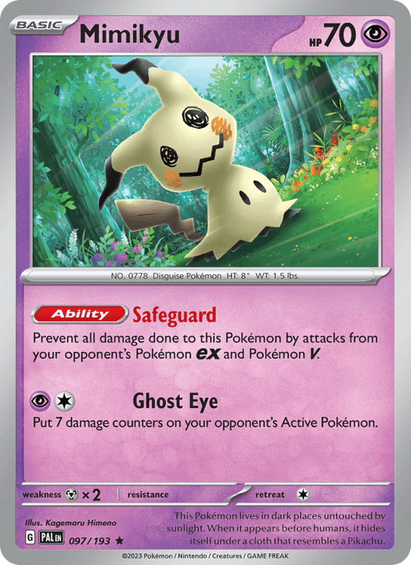Mimikyu 097/193 — Paldea Evolved